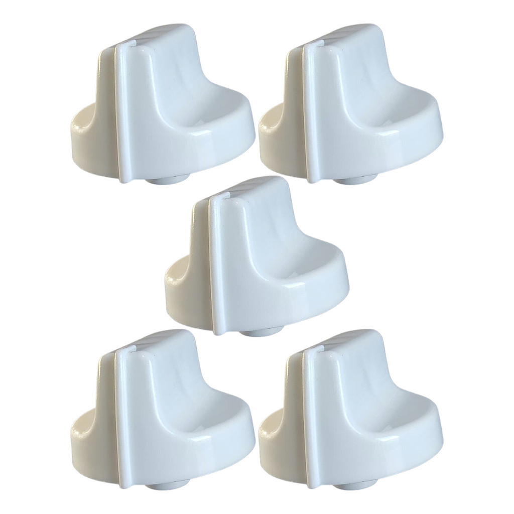 5 Botão Manipulo Original Atlas Monaco Coliseu Branco