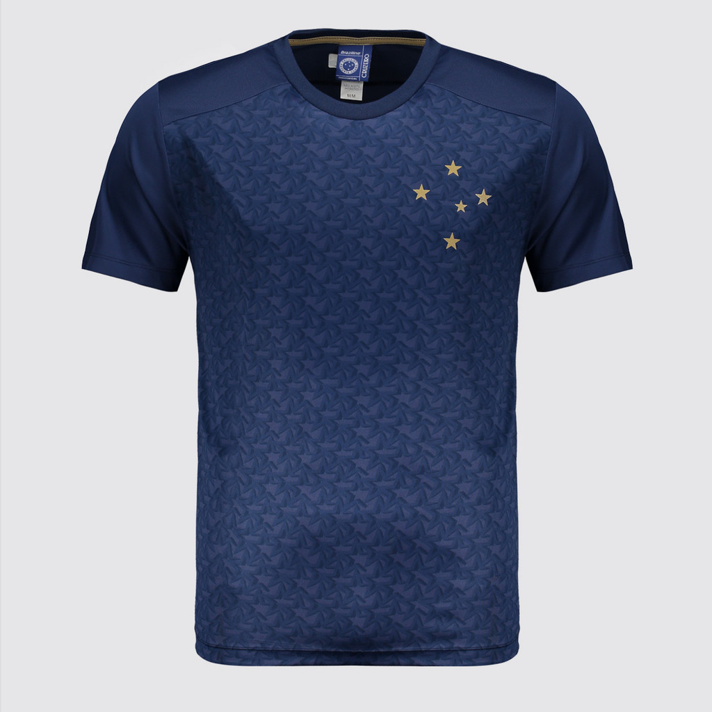 Camisa Cruzeiro Impacto Marinho em Oferta na Shopee