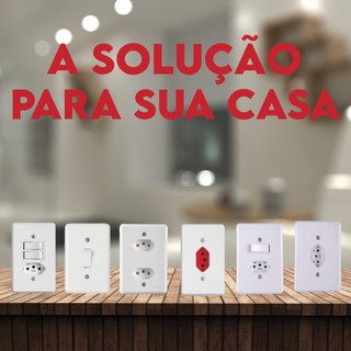 Tomada Interruptor 4x2 10A/20A Tomadas Simples 10a tomada 20a Tomada Com Apagador MONTE SEU KIT