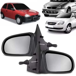 Retrovisor Chevrolet Novo Corsa Classic 2011 2012 2013 2014 2015 2016 Com Controle