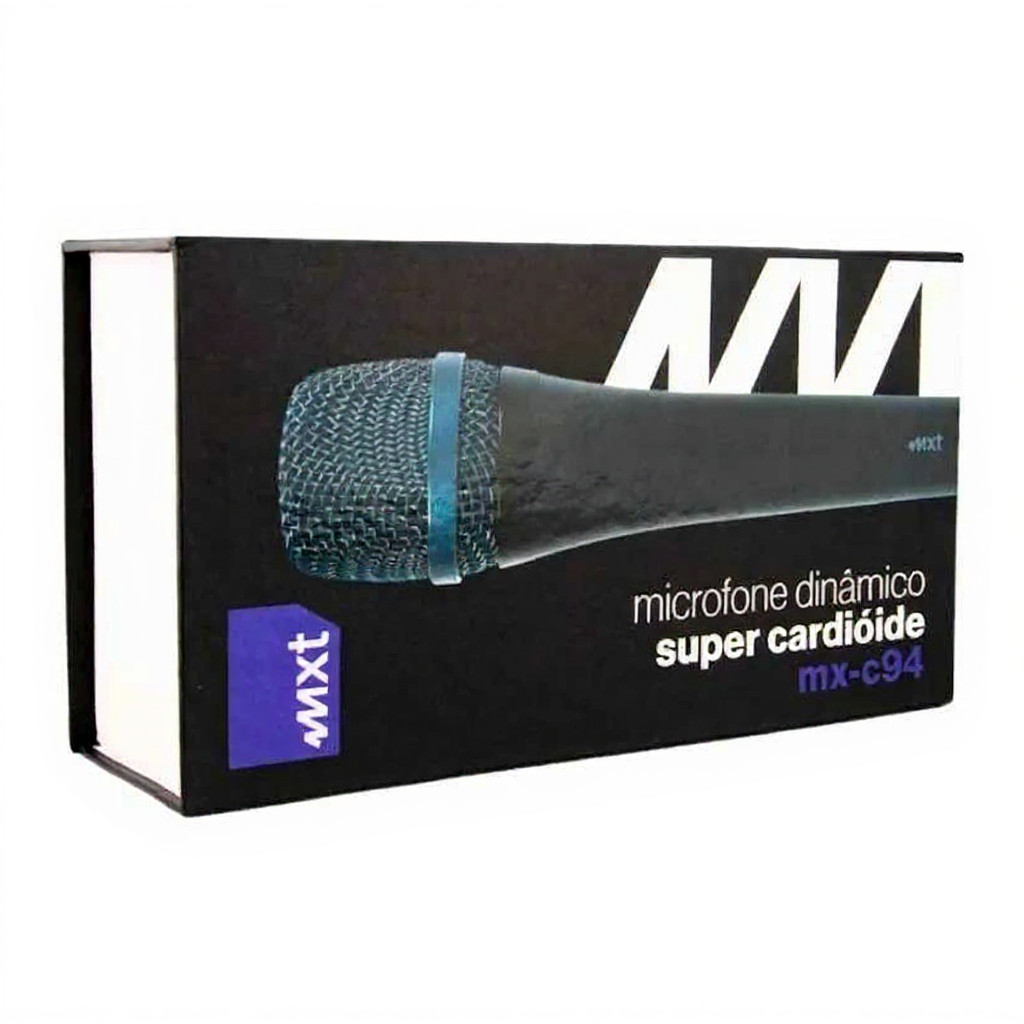 Microfone Vocal Supercardioide MXT MX-C94 com Cachimbo