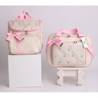 KIT Mala Floral / Safari Para BeBê 2 peças com Mochila Multifuncional RN BABY em Oferta na Shopee