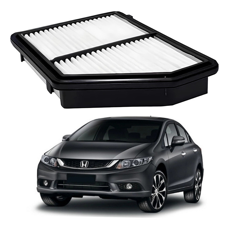 Filtro De Ar Wega Civic 1.8 2.0 2015 A 2016