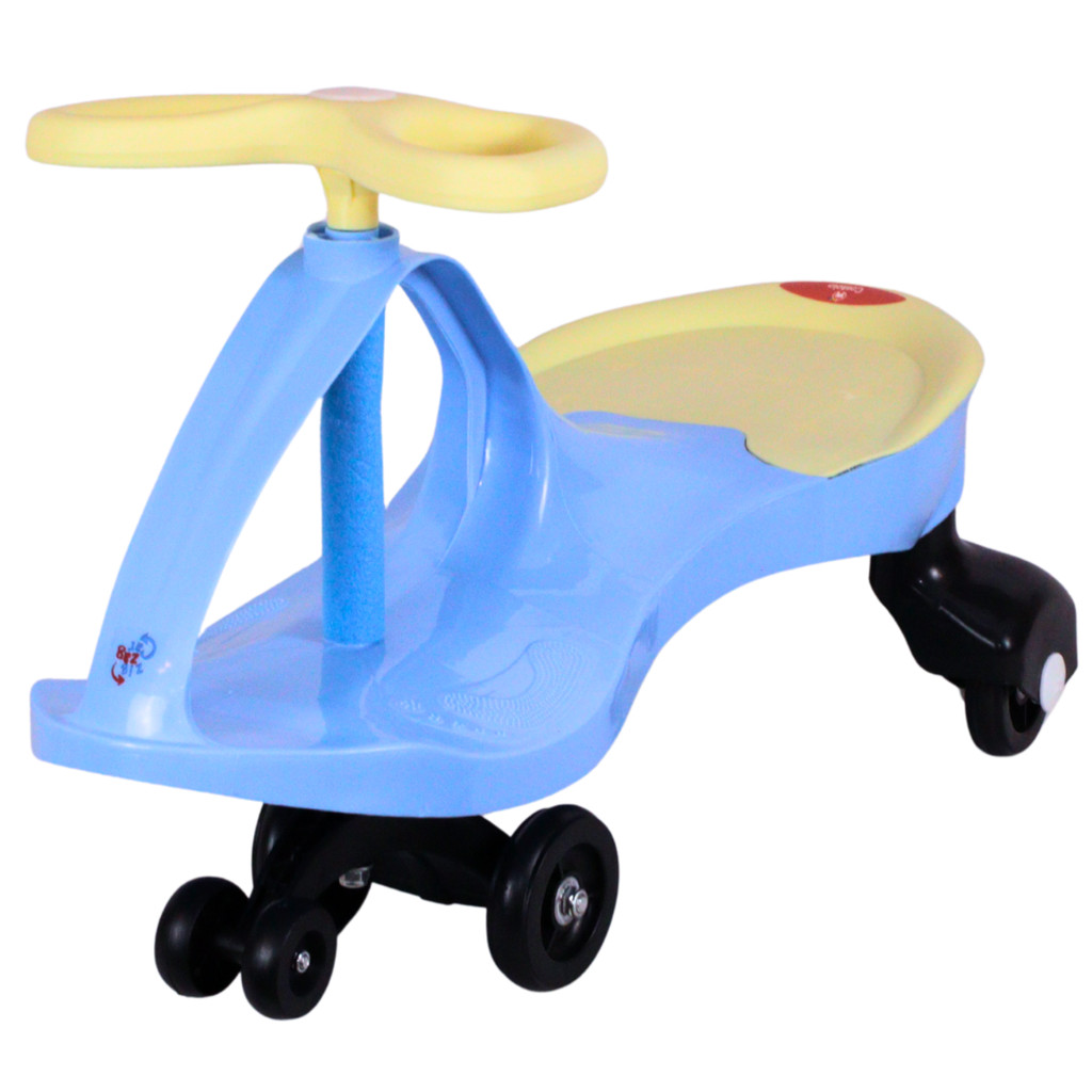 Carrinho Rolimã Infantil Zig Car Azul c/ Volante 360 - Castela