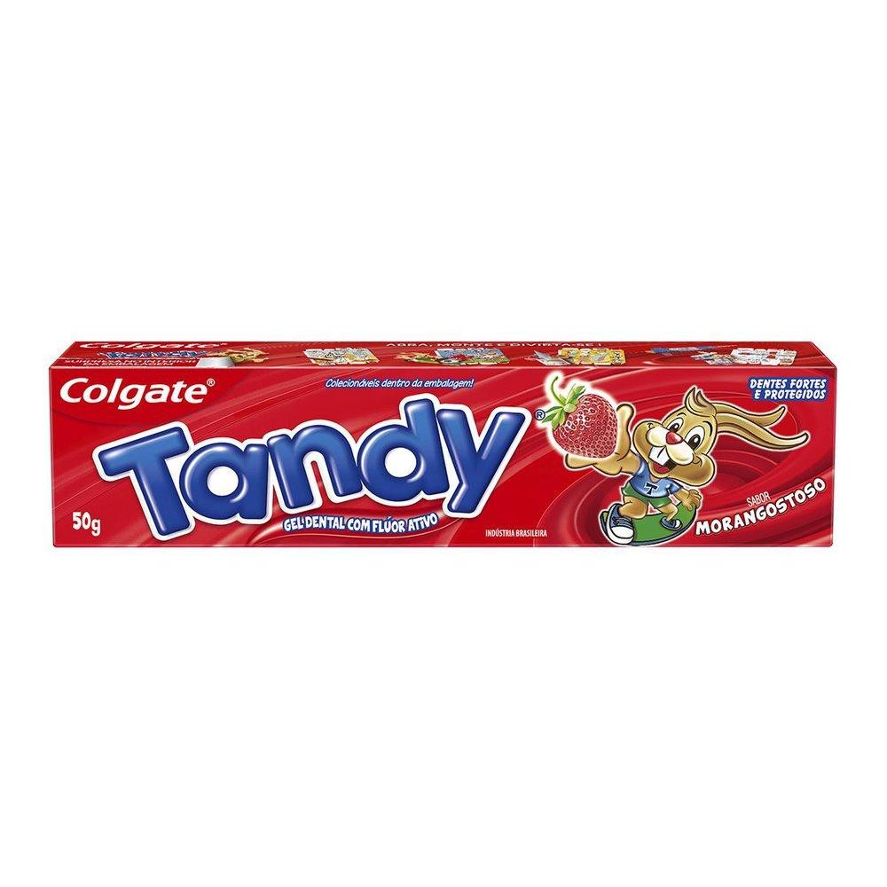 Gel Dental Colgate Tandy Morangostoso 50G em Oferta na Shopee