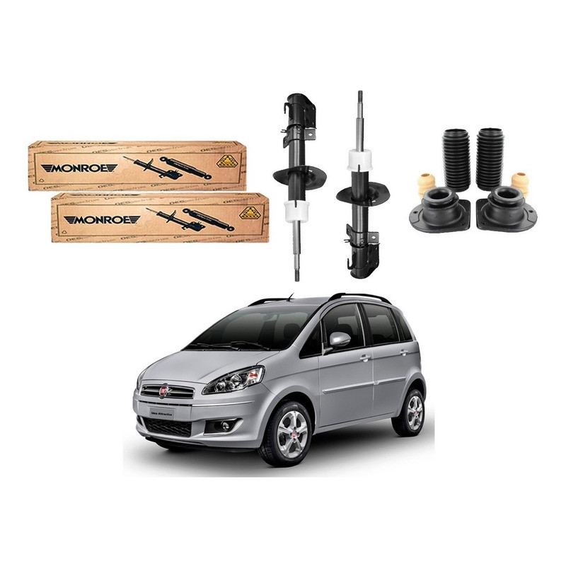 Kit Amortecedor Dianteiro, Idea 1.4 1.6 1.8 2011 A 2017