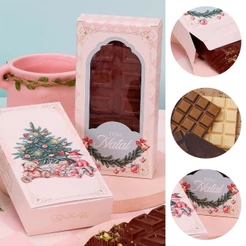 10 CAIXA P/ BARRA 300G COM VISOR DOCE NATAL 5146 ( JANGO NATAL 2025 )