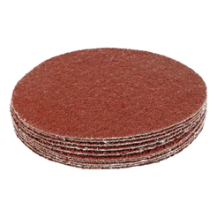 DISCO DE LIXA COM VELCRO, GRAO 24, 125MM, 10PCS // MTX