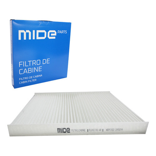 Filtro De Cabine Ar Condicionado Mide Versa 1.0 12v 1.6 16v