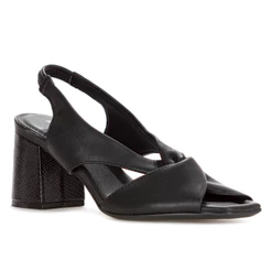 Sandália Piccadilly Salto Médio Flavia Preto - Feminino