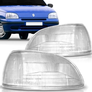 Lente Farol Renault Clio 1996 A 1999 em Oferta na Shopee
