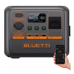 Estação De Energia Ac50p 110V Bluetti Portátil 504wh 700w Potente