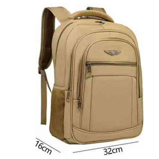 Mochila De Lona Alta Qualidade C/Repartição De Notebook Resistente Grande Capacidade Luxor De Viagem em Oferta na Shopee