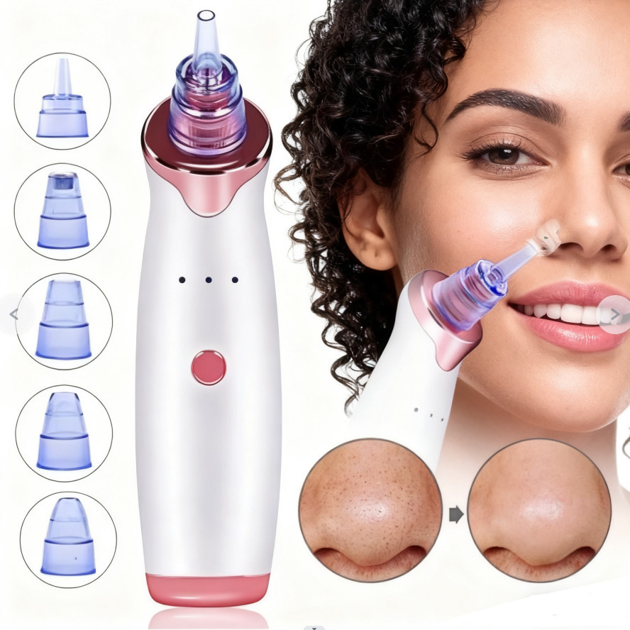 Removedor Cravos e Espinhas Extrator de Cravos Sucção a Vácuo Aparelho Recarregável Sugador Remove Acne