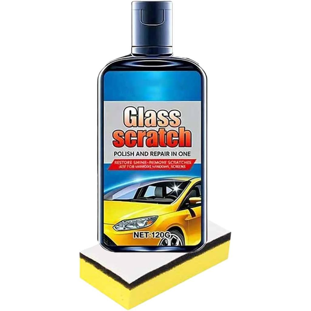 Windscreen Scratch Remover | 120 ml Repair Liquid | Scratch Remover for Household, Car, Motorhome, SUV, Truck, Window, W