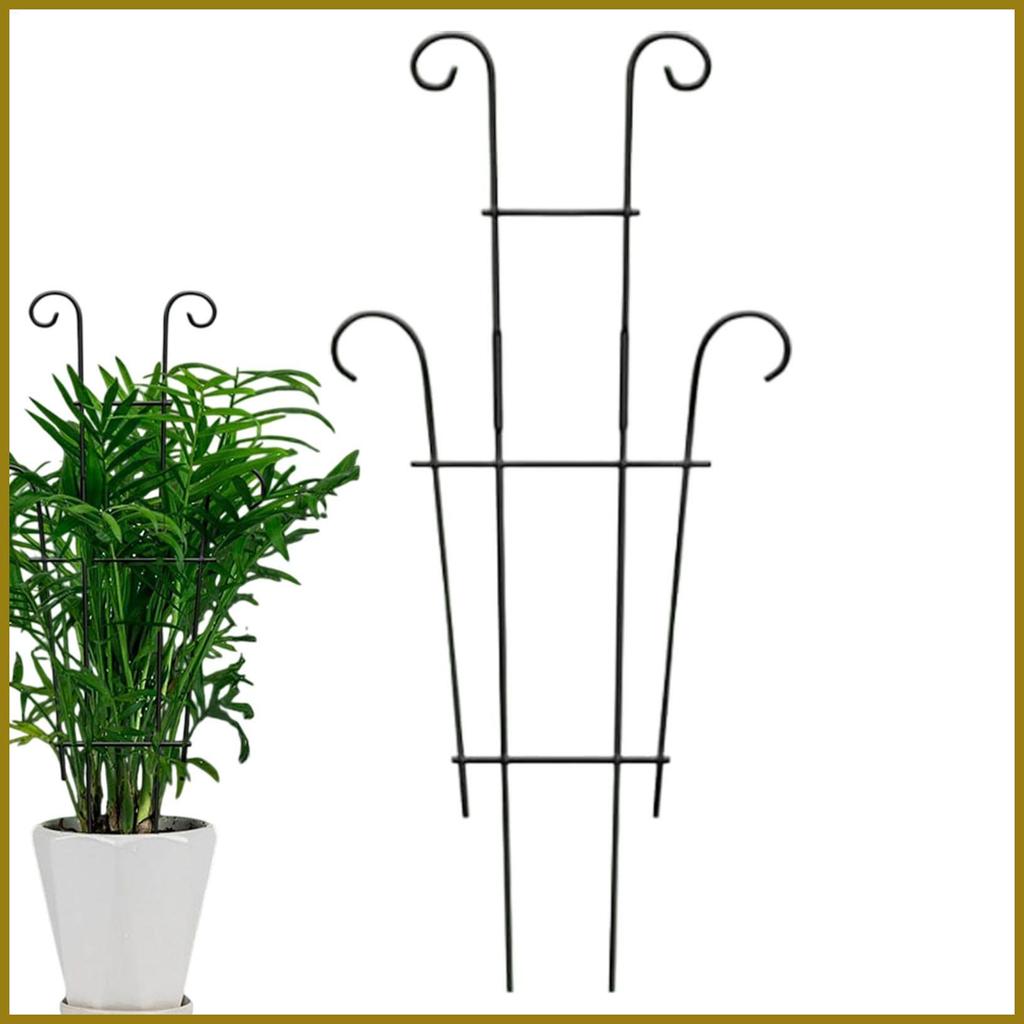 Treliça De Planta Interior Ferro Resistente Decorativo Empilhável Quadro 23.62 Polegada Para Jasmim fuanbbr