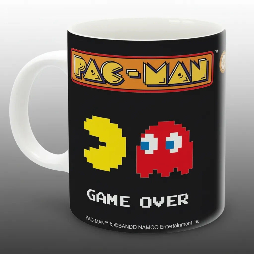 Caneca Pac-man Atari Branco Pac-man