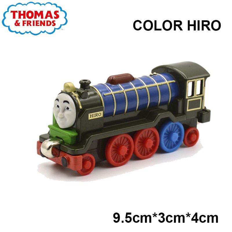Trem De Liga Rara Themax   Hiro Capitão Den 1 : 4 Metal Diecast Locomotiva Magnética