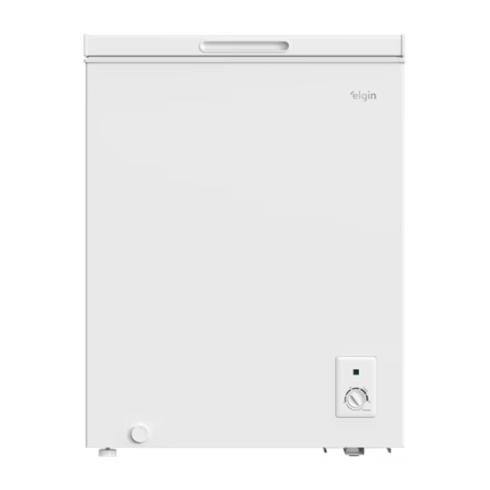 Freezer Horizontal Elgin 142L com Cesta Aramada ZAFN142D1NA Branco