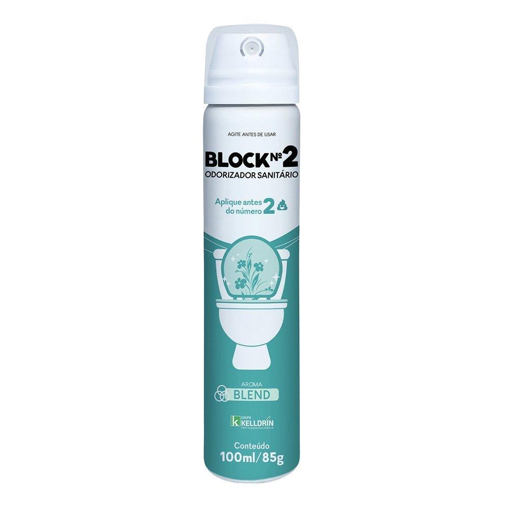 Odorizador Sanitário Block Nº2 Blend 100ml/85g