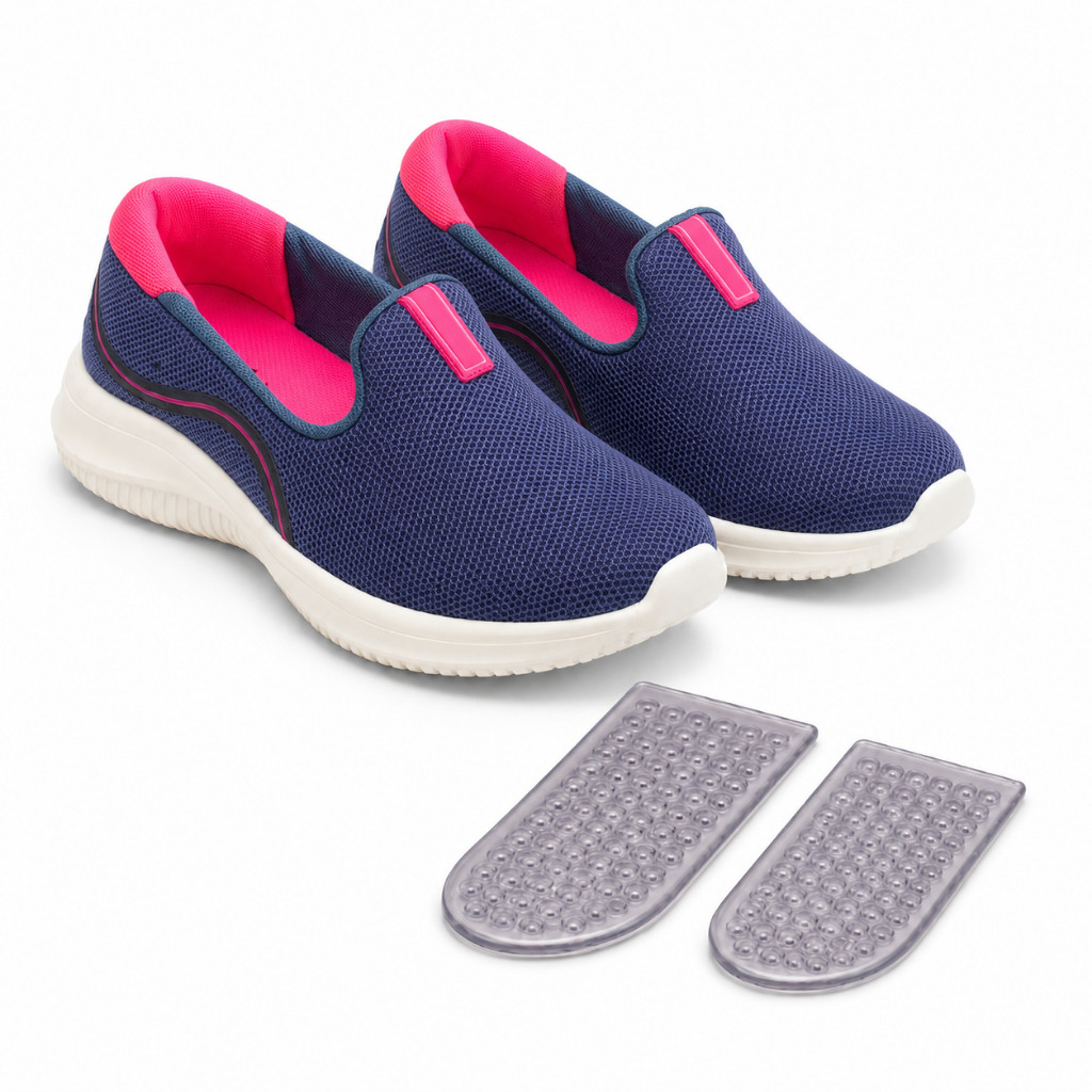 Tênis Feminino slip on academia caminhada leve confortável promoção esporte mulheres amortecedor
