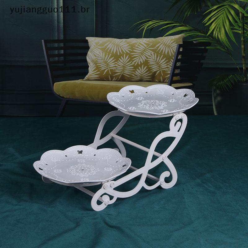 # Novo 1 Peça Sobremesa Nórdica Ra Material Plástico Festa Mesa Decoração Comida Prato De Frutas Branco De Aniversário S