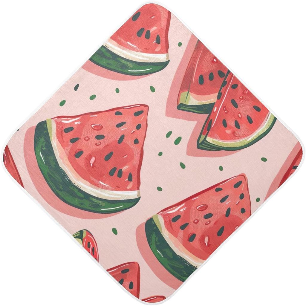 Toalha de Bebê com Capuz Kigai Muslin 30x30 Polegadas, Ultra Macia e Absorvente, Toalha de Banho de Algodão com Capuz pa