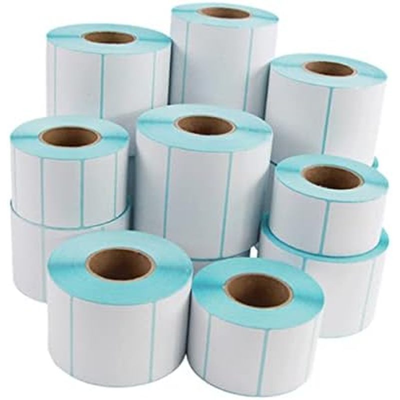 Etiquetas De Transferência Térmica Autoadesivas De 4 Rolos Para Endereço De Envio Uso Em Escritório Pasta De Arquivo E M