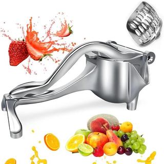 Espremedor Manual, Espremedor de Pressão Manual para Extração Eficiente de Suco - Espremedor de Cítricos em Liga de Alum