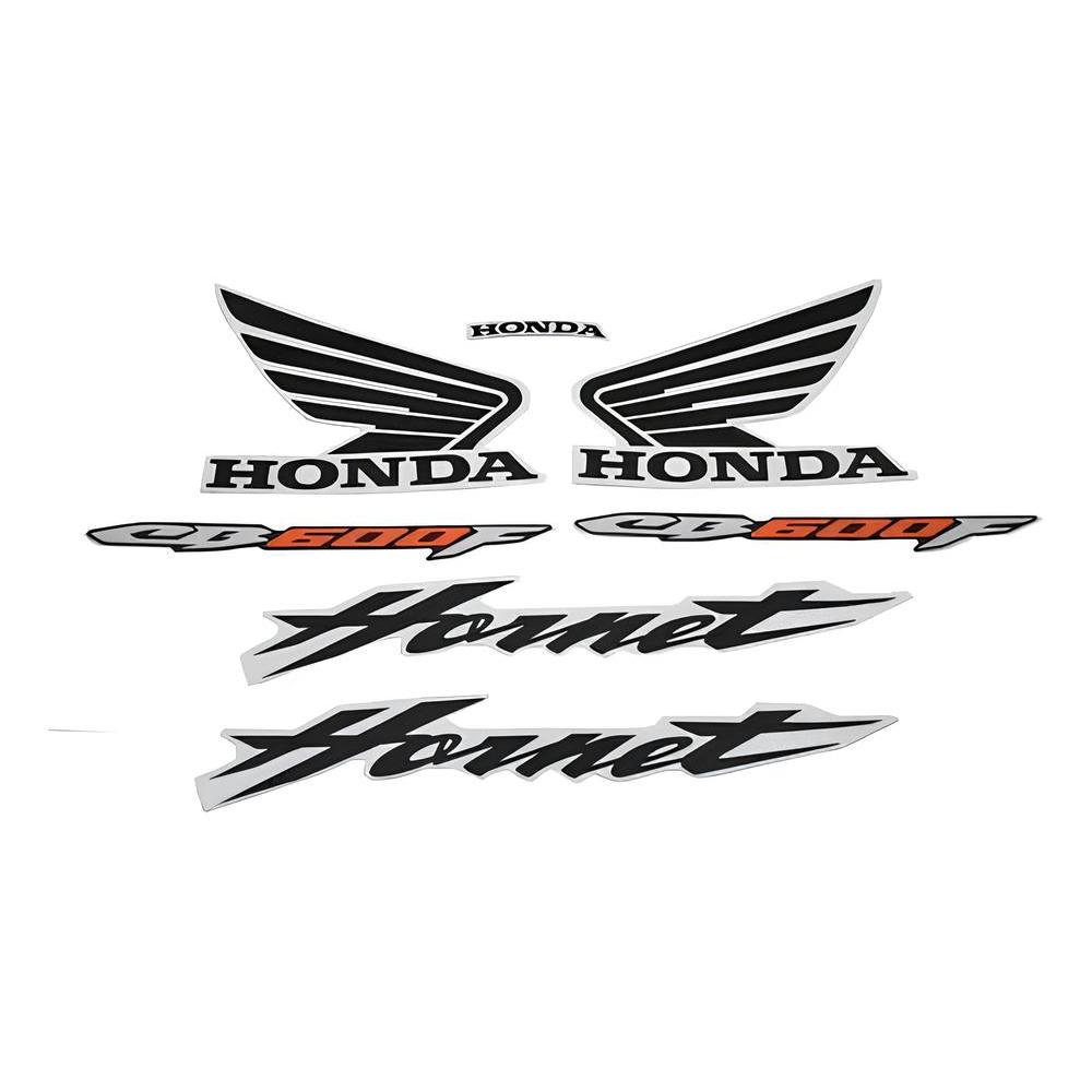 Jogo Adesivo Honda CB 600 Hornet 2007 Laranja LBM