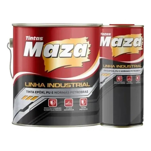 Maza Verniz Pu Para Piso Alto Brilho Kit 3,6 Litros Escolha Seu Acabamento