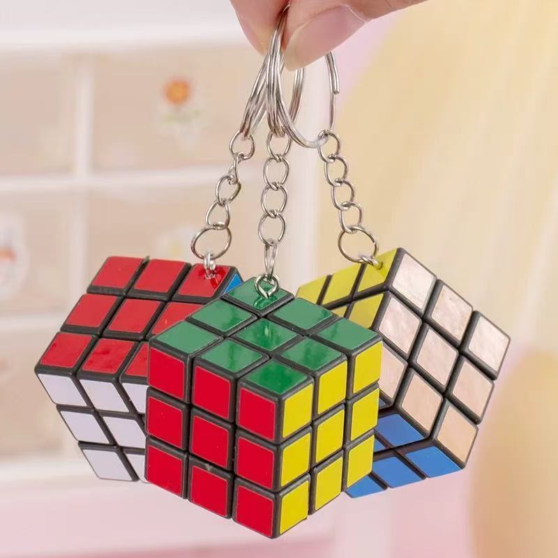 Kit 6/12/24 Chaveiro MINI Cubo Magico 3CM Para Lembrancinha festa brinde