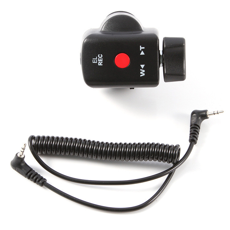 Controlador com fio adequado para câmeras profissionais da Sony e Panasonic, HDV, controle remoto para câmeras Sony.