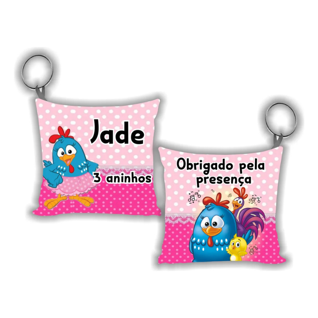 50/10un Almochaveiros Personalizados Galinha Pintadinha Lembrancinhas Festa Aniversario Infantil