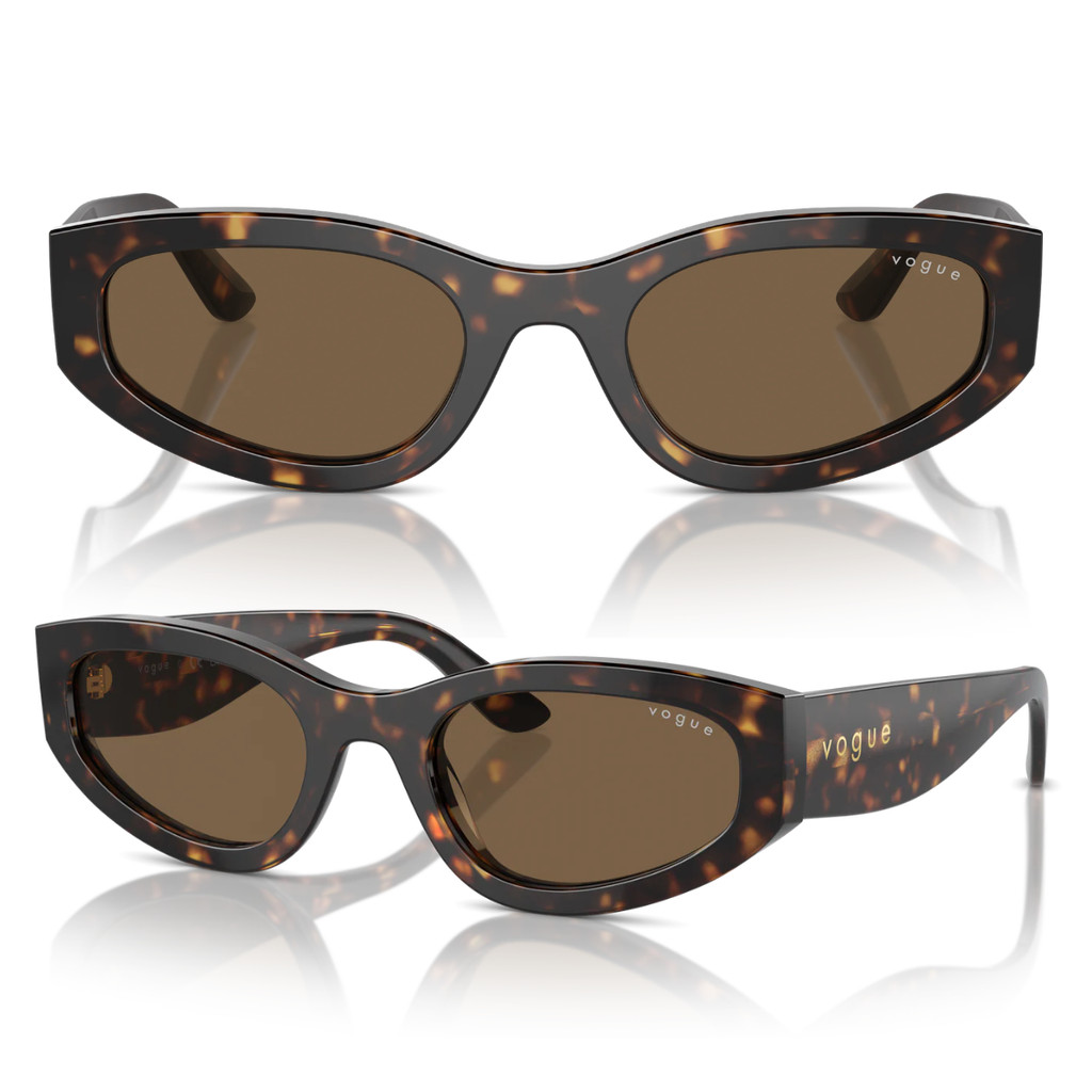 Óculos de Sol Vogue Havana Escuro VO5585S Tamanho 54