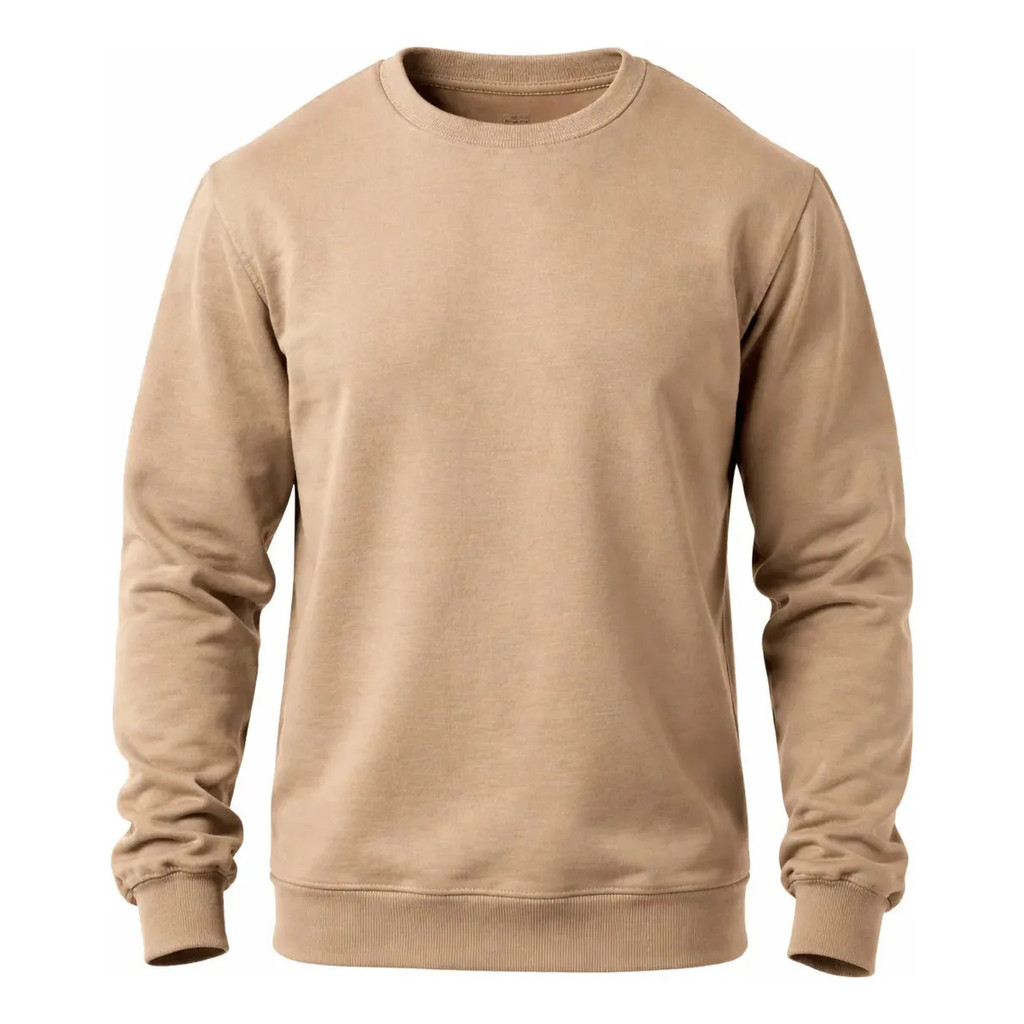 Moletom Gola Careca Faleivest Unissex Liso Casual Frio Inverno