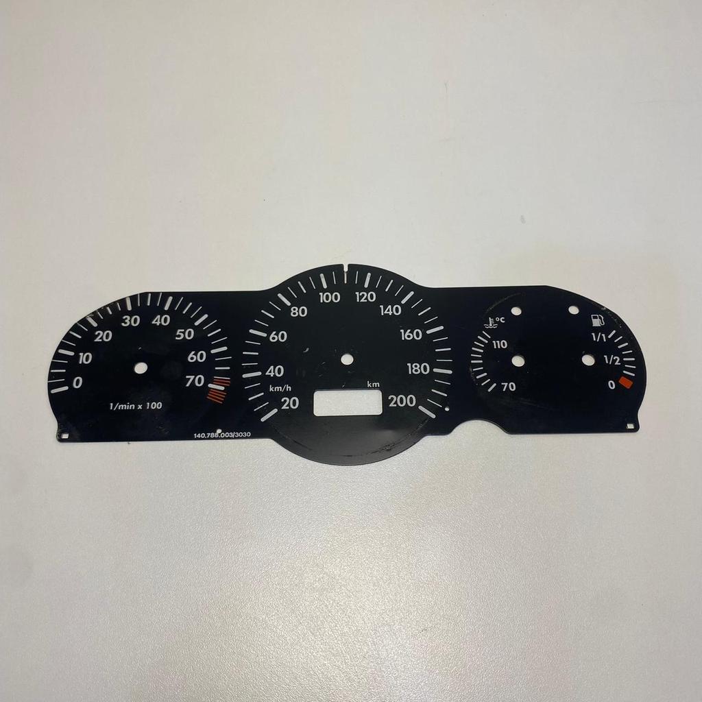 Acetato Painel Instrumentos C/Rpm Vw Gol Parati G2 Bola Orig