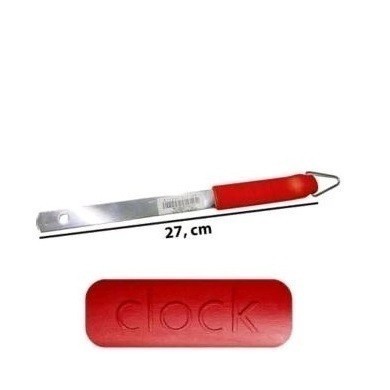 Cabo Panela Pressão Clock 7 Litros Moderna 27 cm Vermelho Haste Compatível Qualidade Envio Rápido