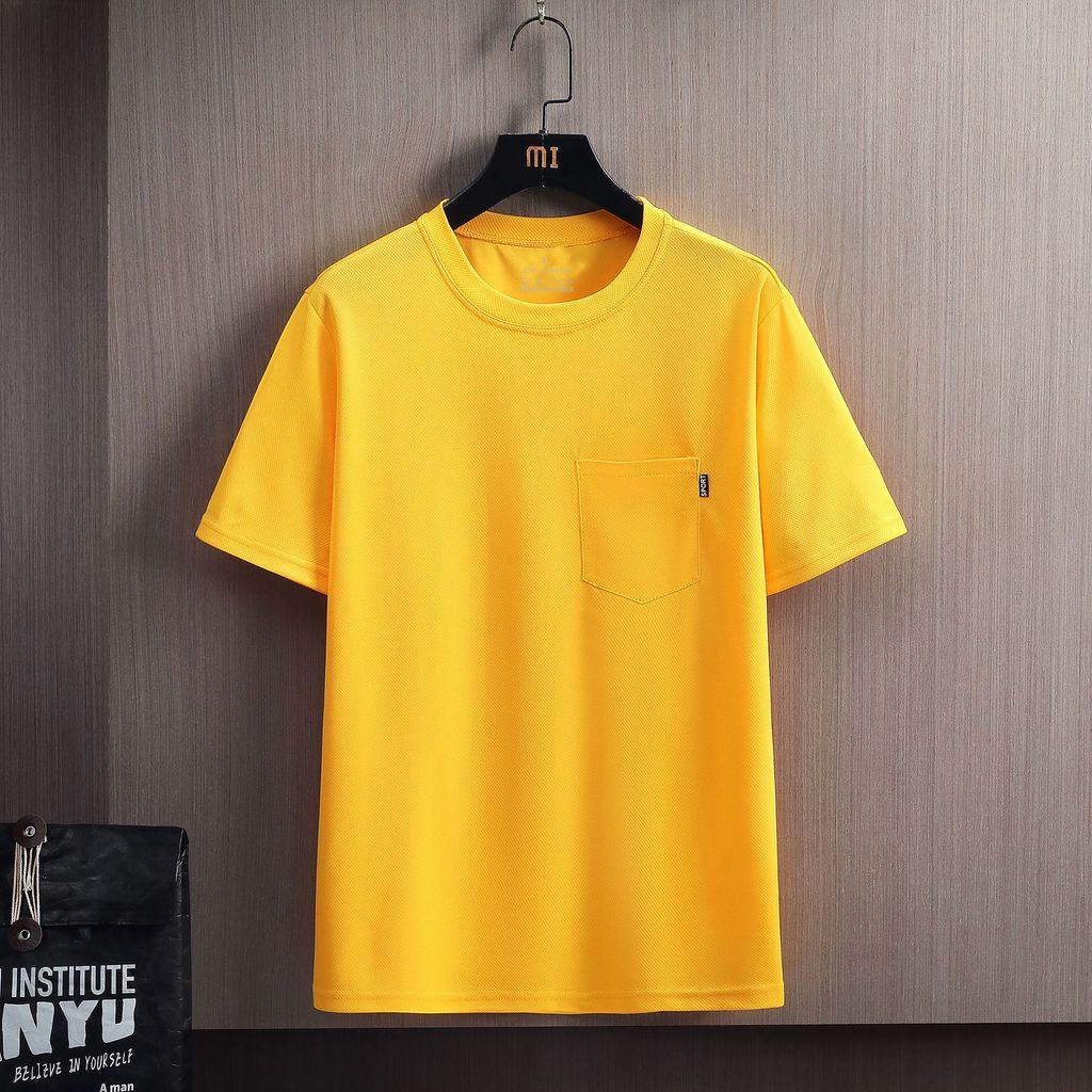 Camiseta Fina Solta De Manga Curta De Verão UU1Z