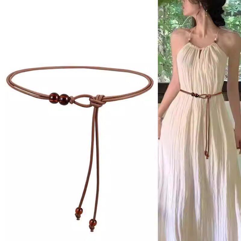 cinto feminino cinto feminino largo Corda de cintura cinto fino feminino combinando saia pequeno cinto estendido vestido