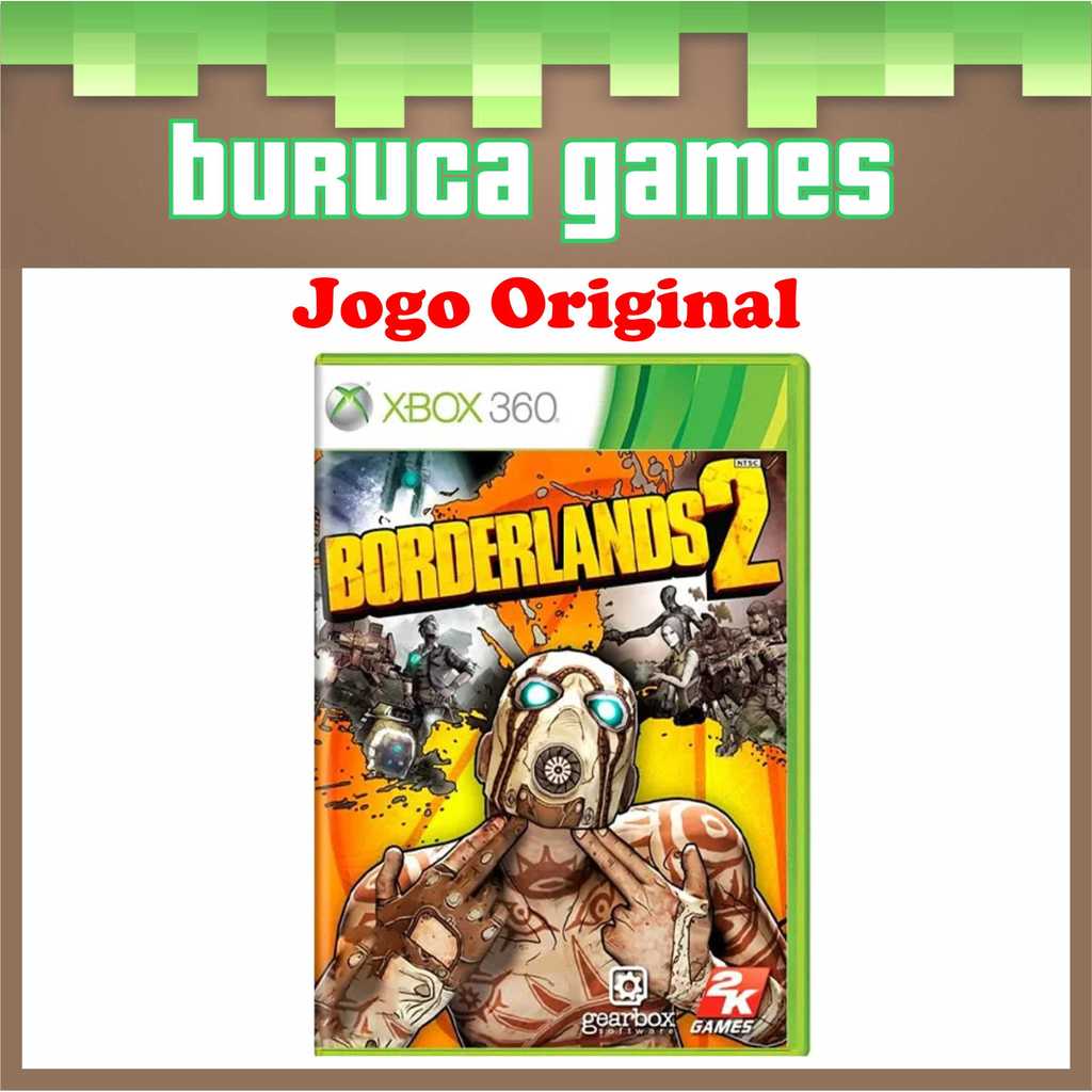 Borderlands 2 Jogo Original para XBOX 360, XBOX One e XBOX Series X - Mídia Física (Usado)