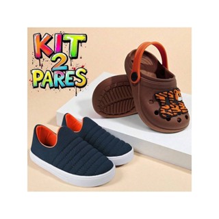 KIT 2 PARES PRETO VERDE em Oferta na Shopee