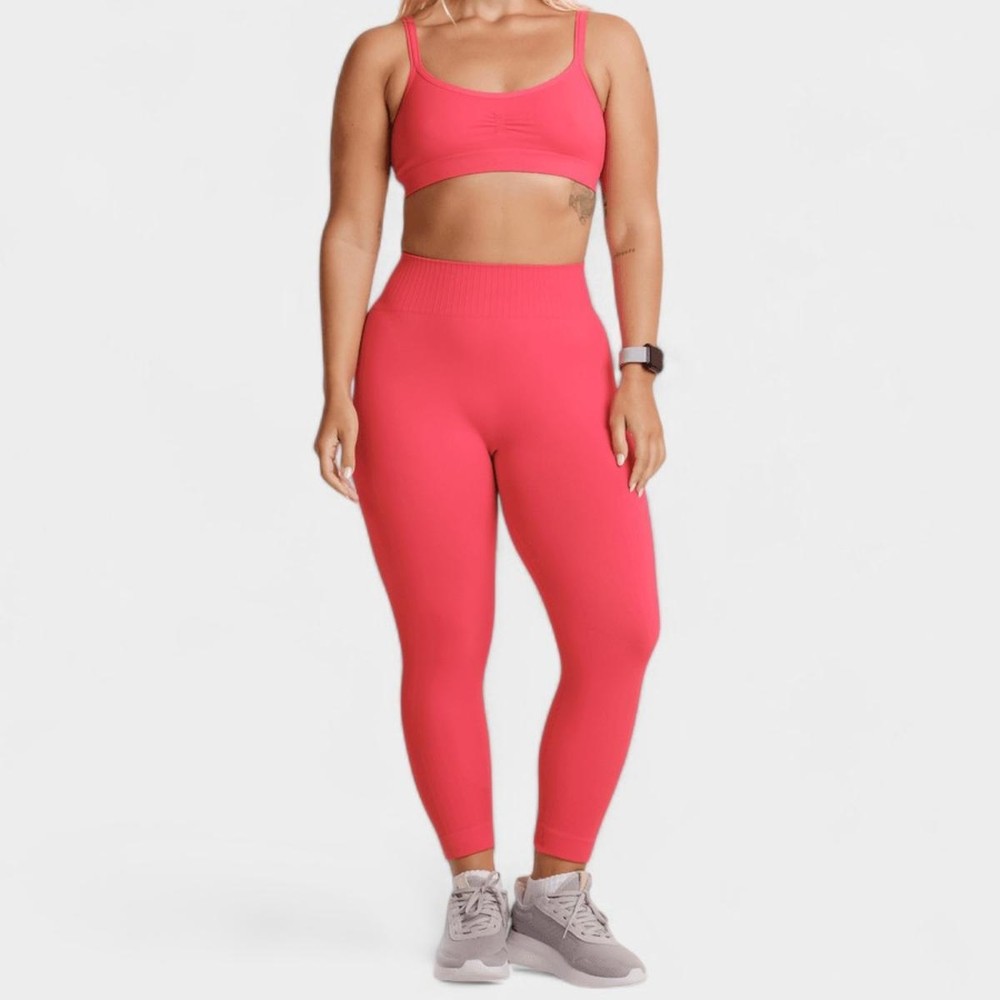 Top Lupo LSport Slim Feminino - Vermelho em Oferta na Shopee