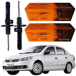 Par Amortecedor Dianteiro Cofap Vw Fox Gol Voyage Spacefox Fox 1.0 8v 1.6 8v 16v 2003 a 2015