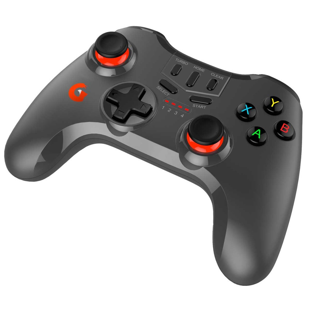 Detalhes do Controle Gamer Bluetooth Illusion Light Joystick/Gamepad Geonav