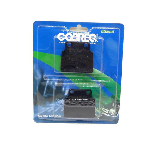 PASTILHA FREIO DIANTEIRO / TRASEIRO COBREQ ( N-905 ) PARA HONDA CB CBR 400 450 R