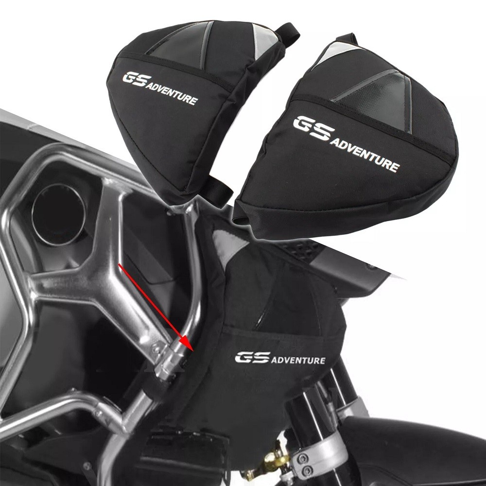 Triângulo Da Motocicleta À Prova Dwaterproof Água Ferramenta De Reparo Lateral Quadro Barras De Acidente Saco De Rack Tr