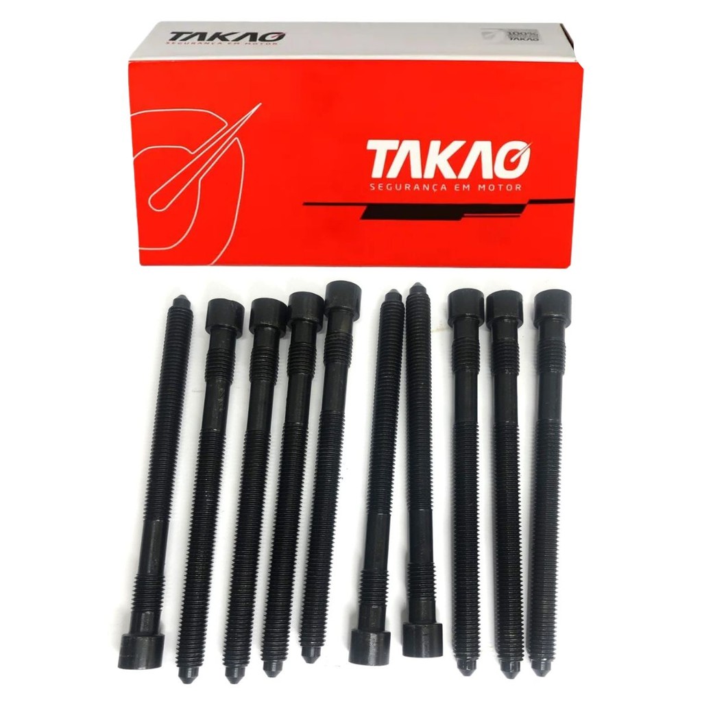 Parafuso De Cabeçote (Jg) A6 2.0 20V 2000 A 2005 / A4 2.0 20V 2000 A 2005 / S4 3.0 30V 2002 A 2013
