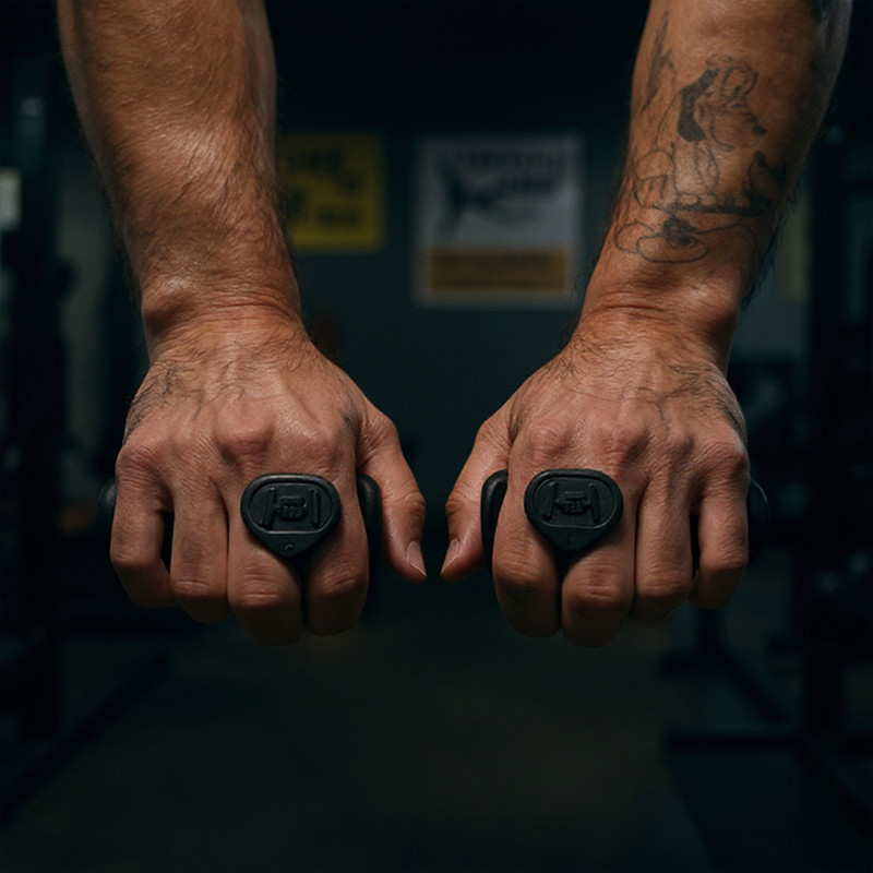 Grip Premium Entre os Dedos Academia Borracha Único Confortável Imperdível