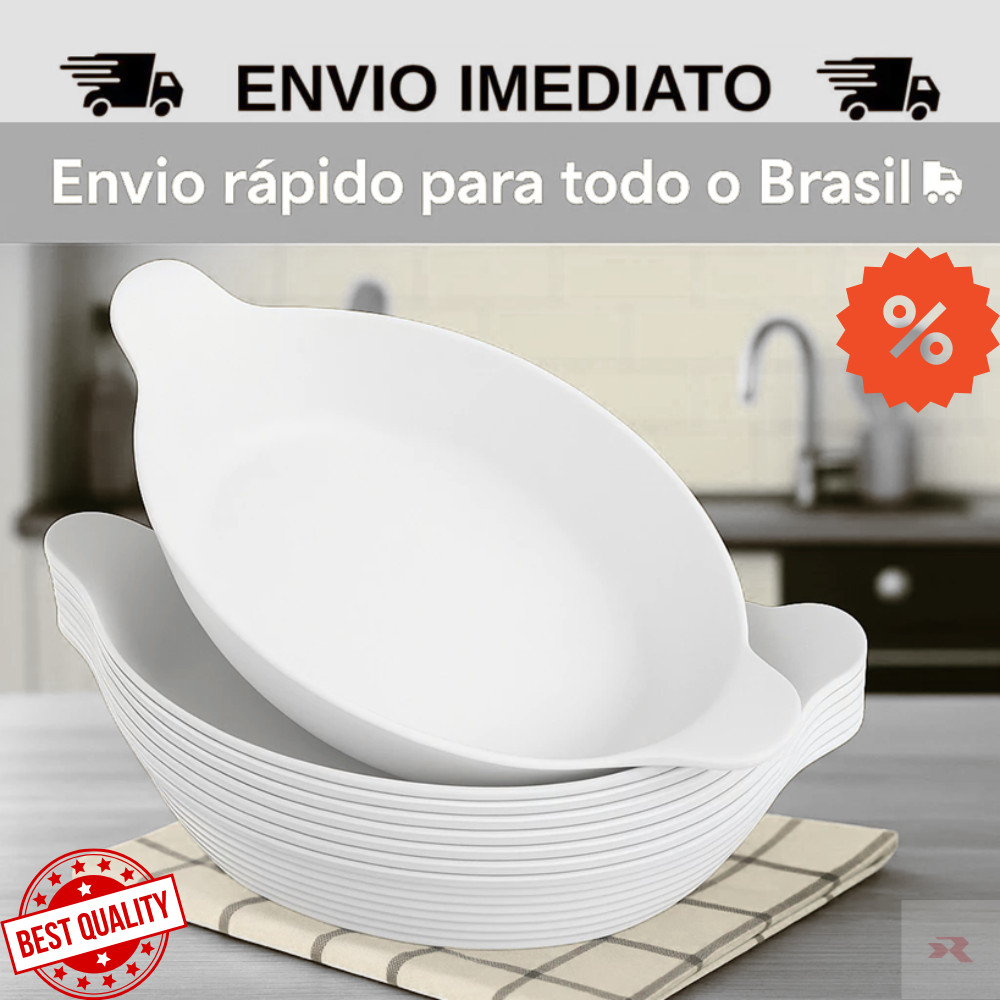 Kit 10 Petisqueira Barquinha Canoa Petiscos Churrasco Festa Frios Para Servir Amendoim Caldo Branca